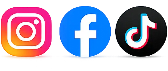 Instagram Facebook TikTok